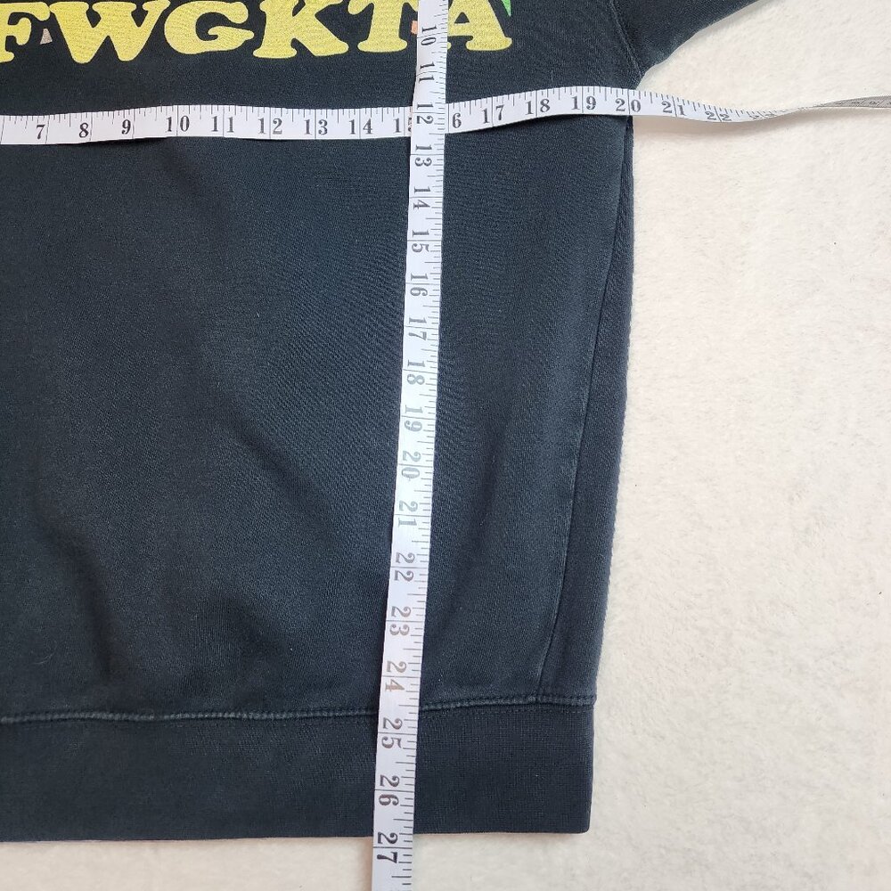 OFWGTKA Odd Future Wolf Gang Cat Rainbow Streetwear Graphic Hoodie Mens Small - Picture 9 of 9